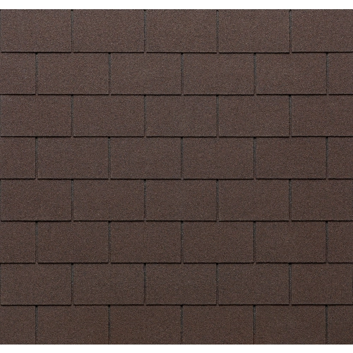 Gont bitumiczny Tegola Eco Roof Rectangular Mixed Brązowy